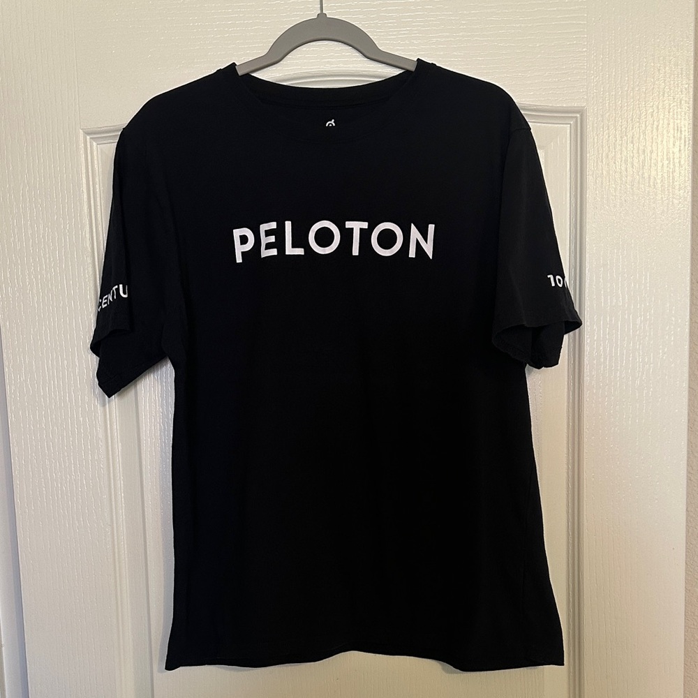 Peloton Black Short Sleeve Tee
